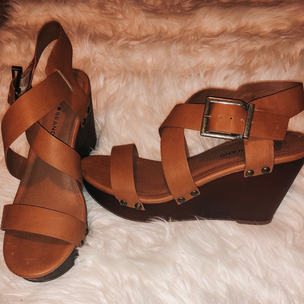 Lucky Brand wedges 👡 🍀